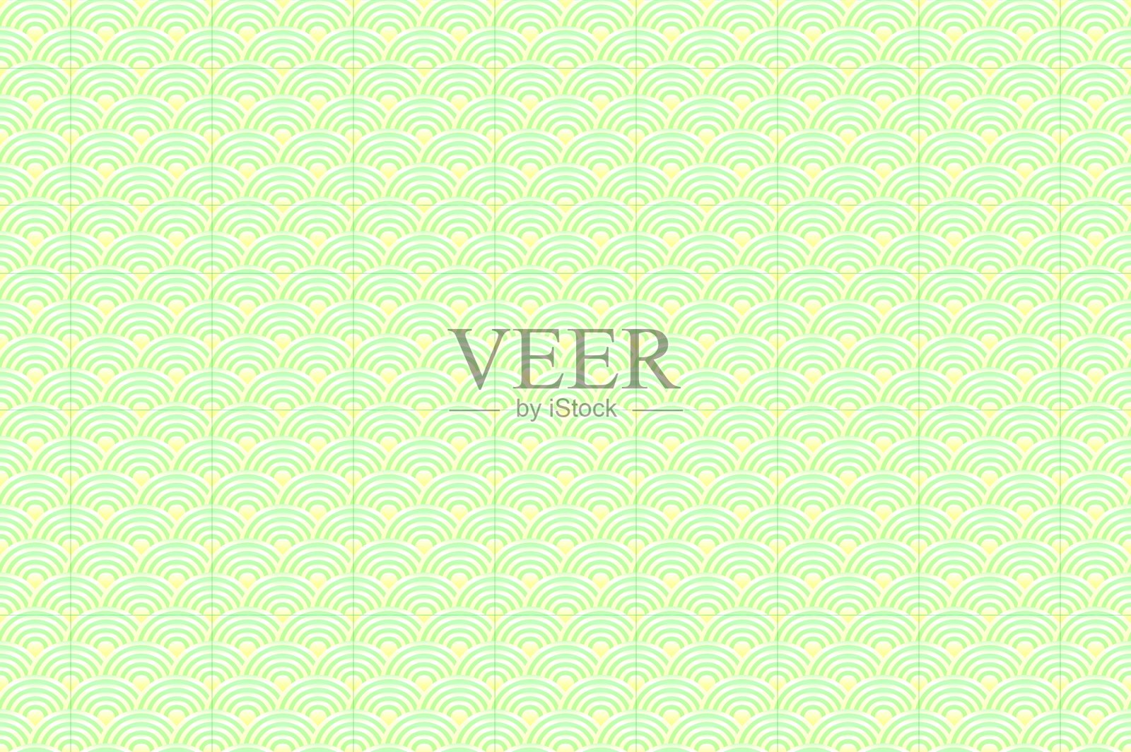 中国无缝龙鱼鳞图案简单插画图片素材