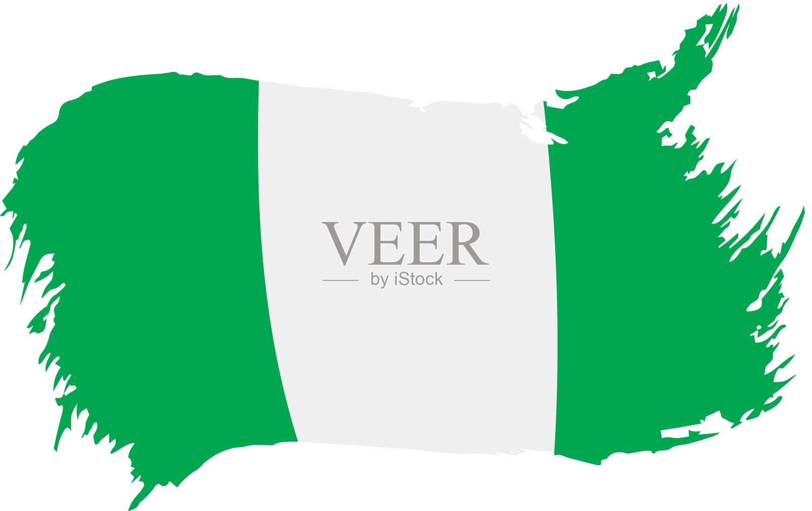 尼日利亚的旗帜设计元素图片