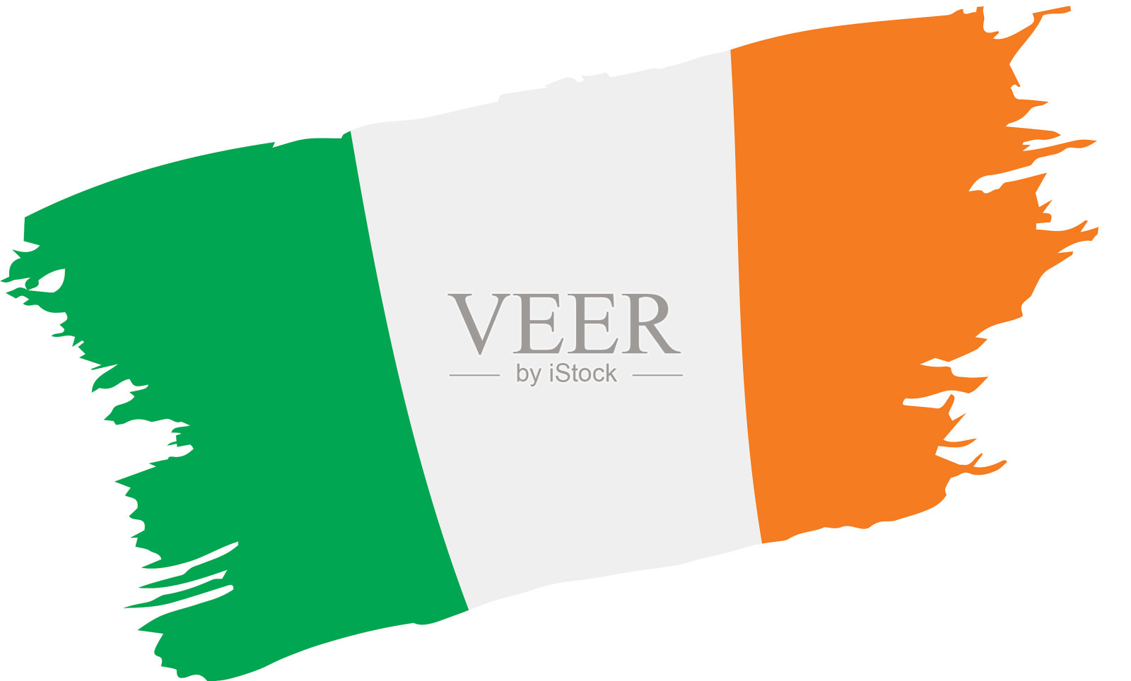 爱尔兰的国旗设计元素图片