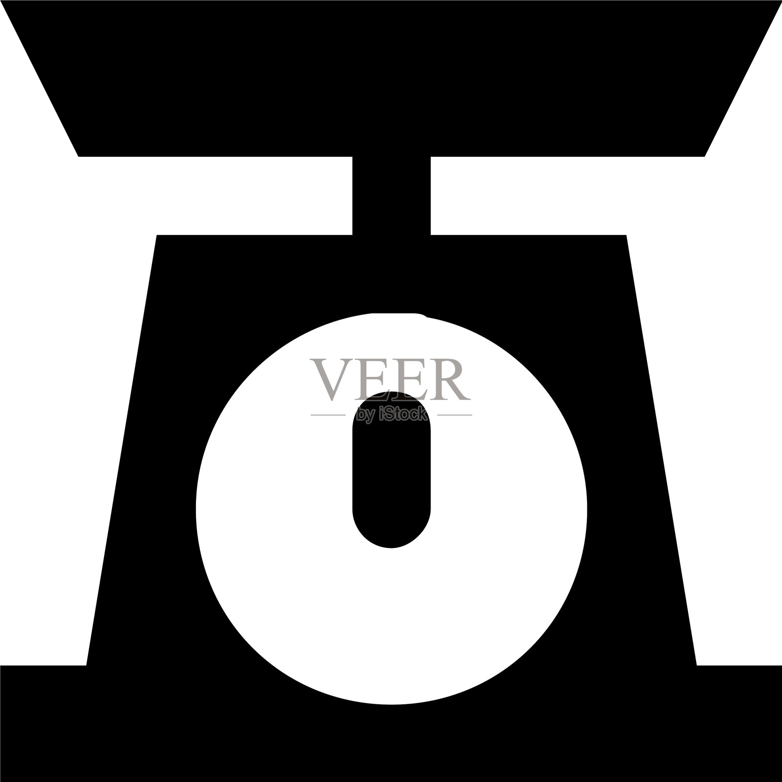 规模图标平插画图片素材