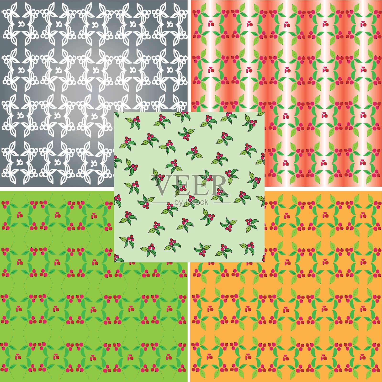 天然饰品收藏插画图片素材