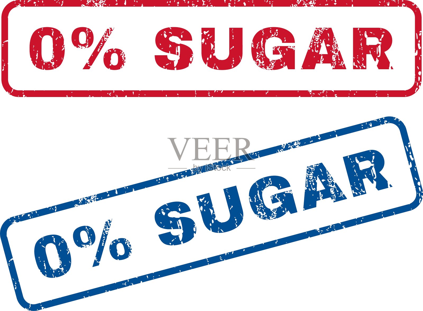 0 %糖橡胶邮票插画图片素材