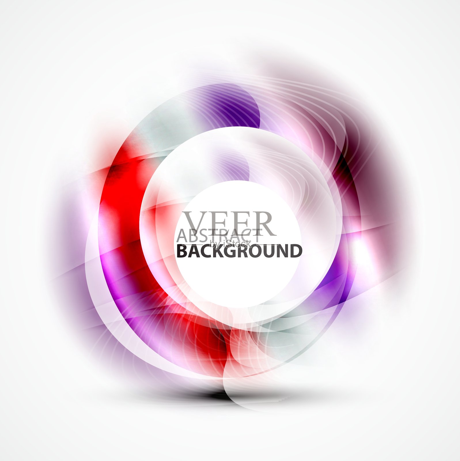 抽象模糊的漩涡插画图片素材