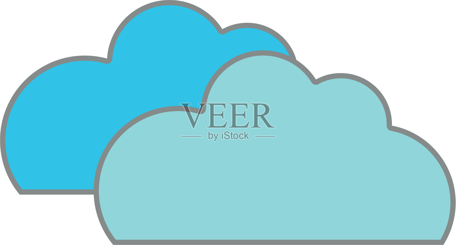 线颜色自然云彩天气的天空图标图标素材