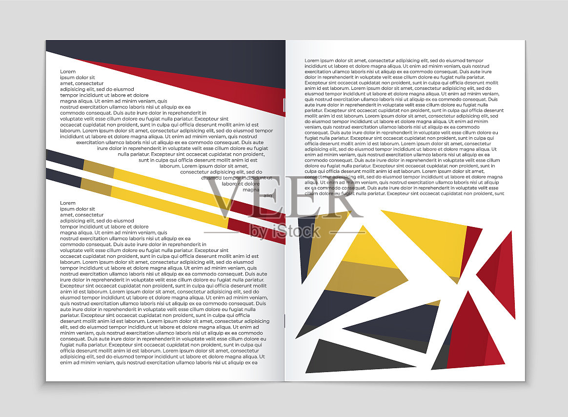 抽象布局的艺术背景设置设计模板素材