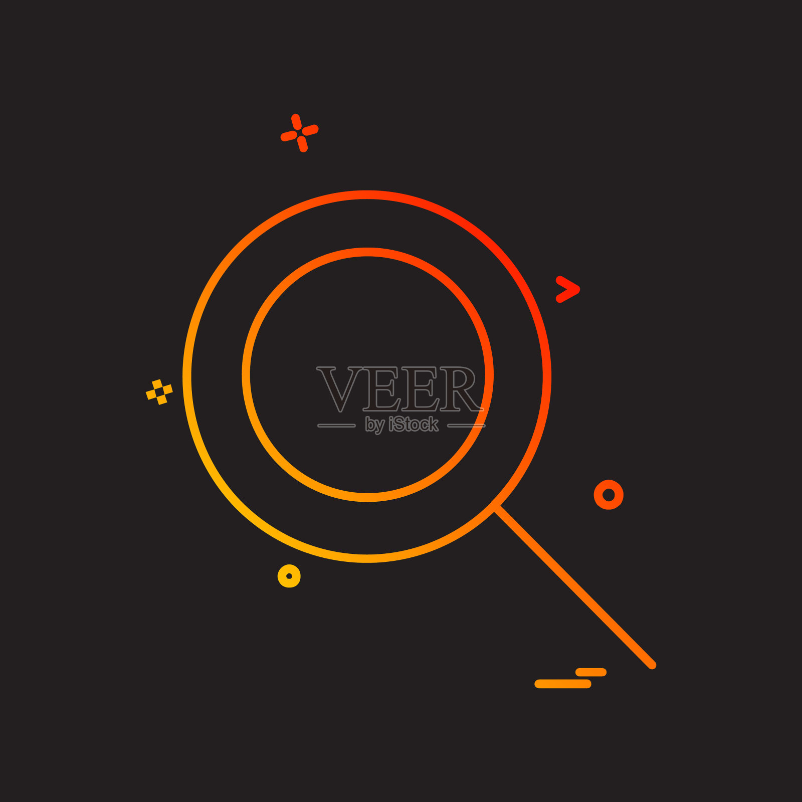 搜索图标设计插画图片素材