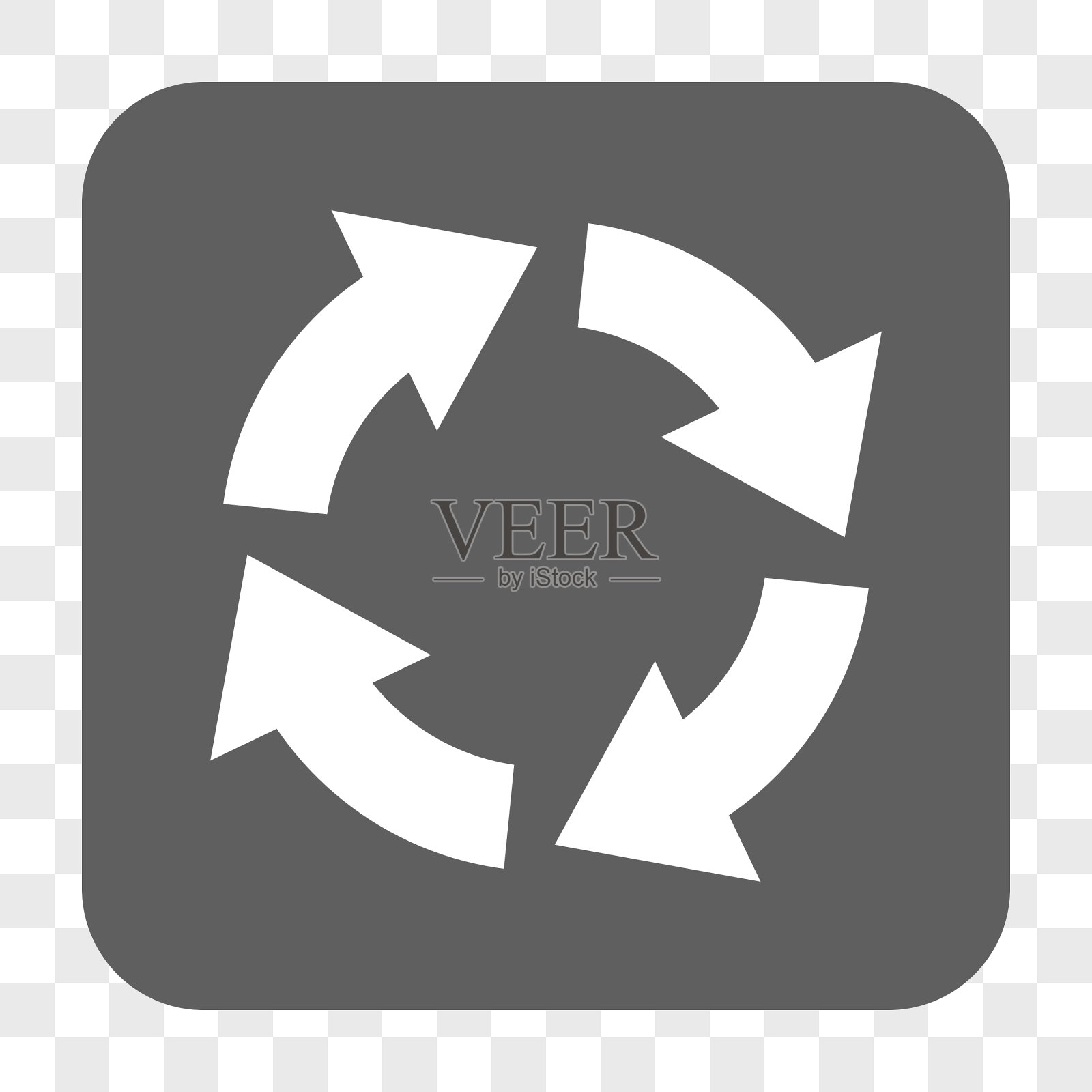 圆形方形按钮图标素材