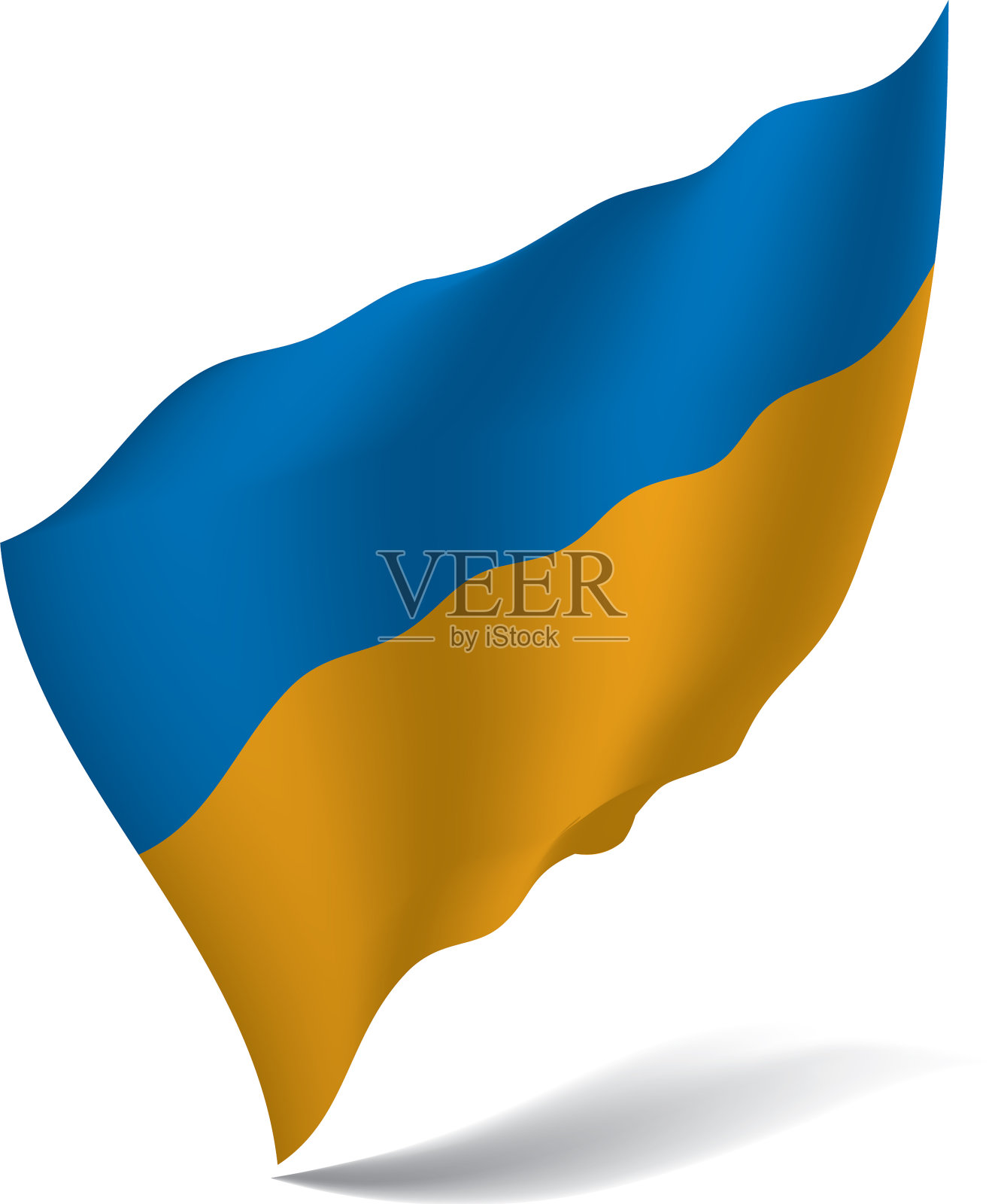 乌克兰国旗设计元素图片