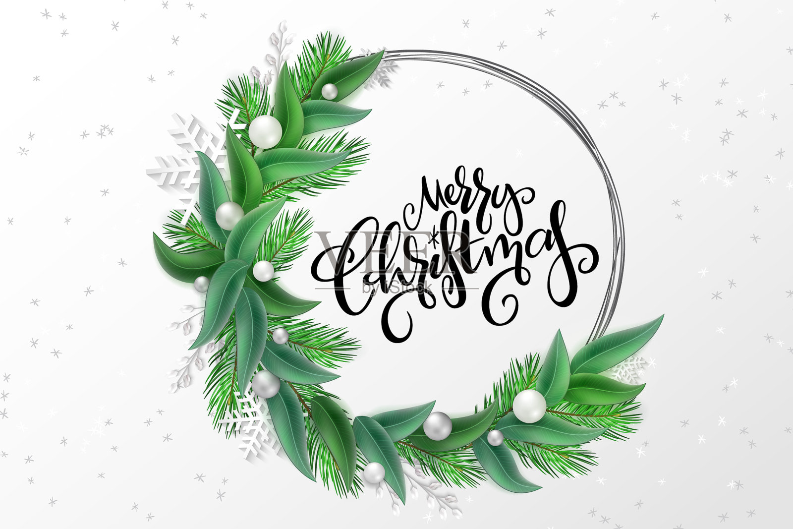 圣诞贺卡设计模板素材