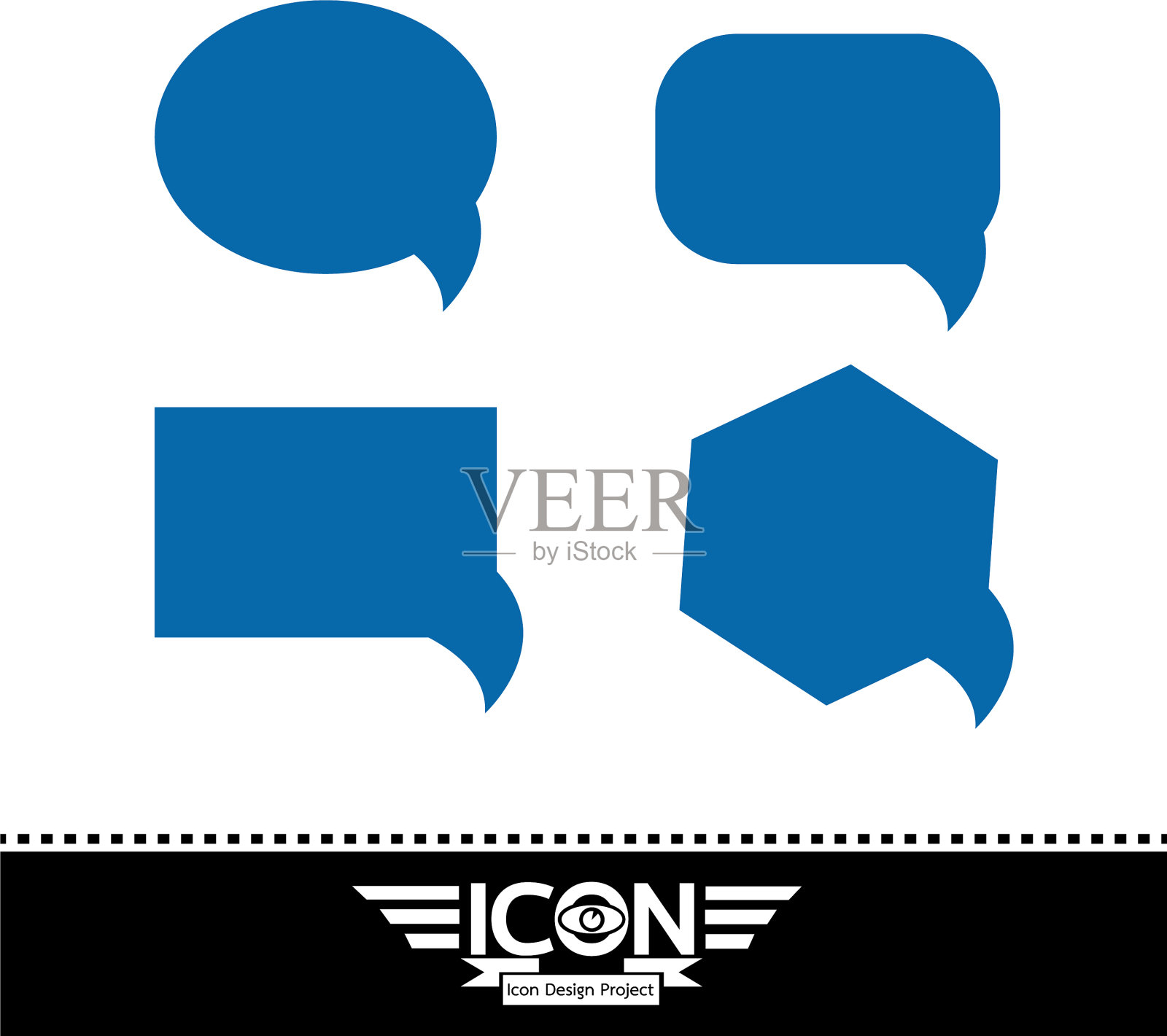 气泡图标图标素材