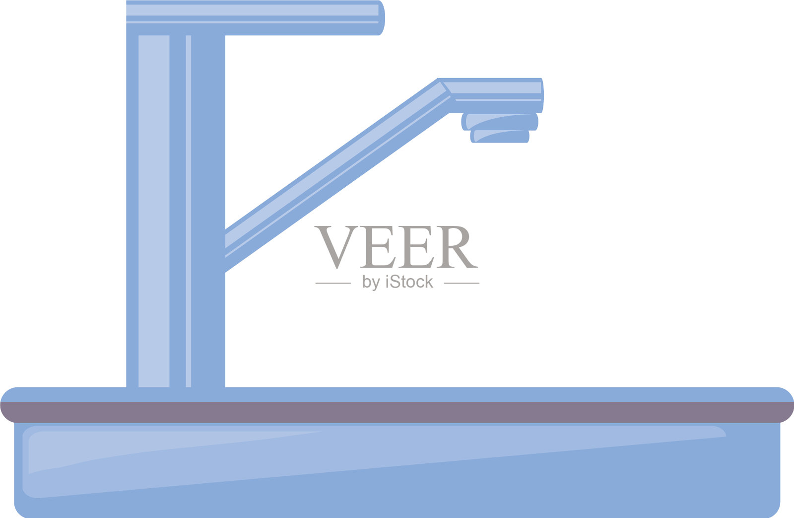 浴孤立的象征插画图片素材