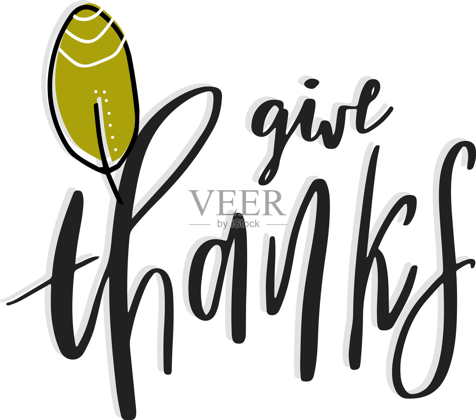 感谢手绘设计元素图片