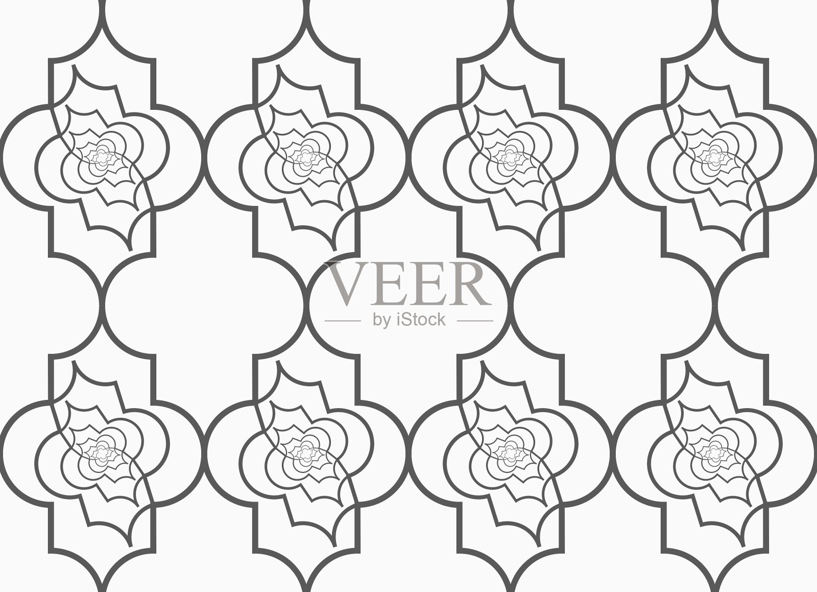 细长的灰色垂直马拉喀什扭曲网格插画图片素材