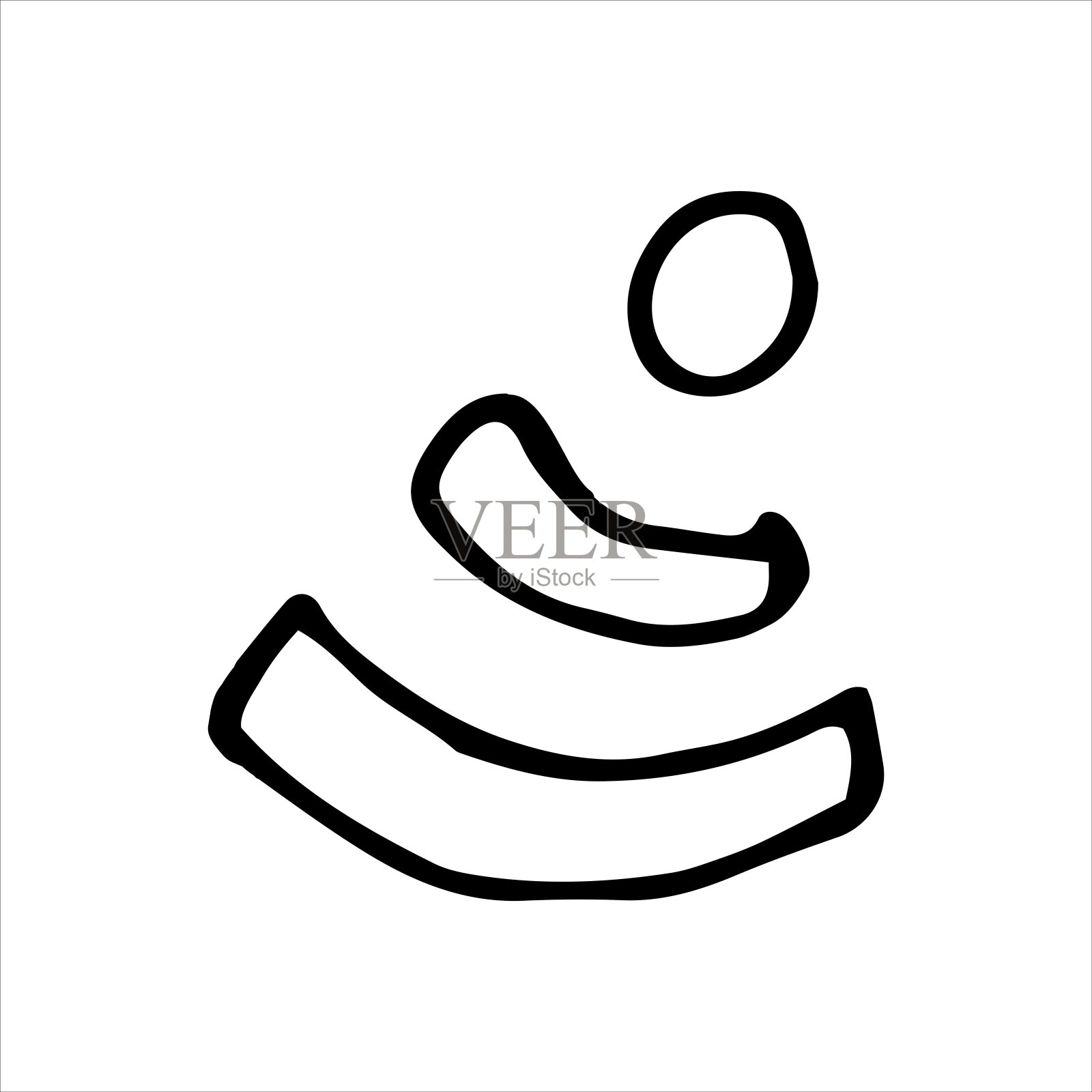 单一元素的wi-fi和传输在涂鸦业务集。手绘矢量插图的卡片，海报，贴纸和专业设计。插画图片素材