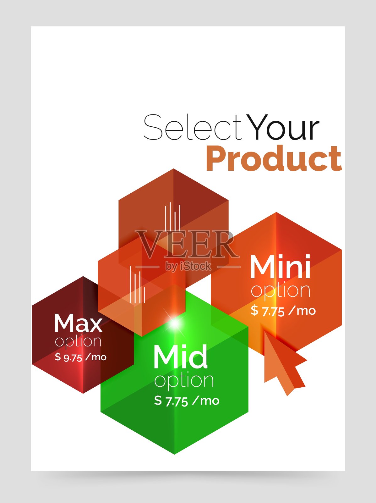A4商业小册子模板设计模板素材