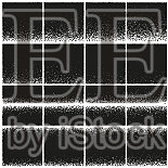 半色调和点画效果eps 10插画图片素材