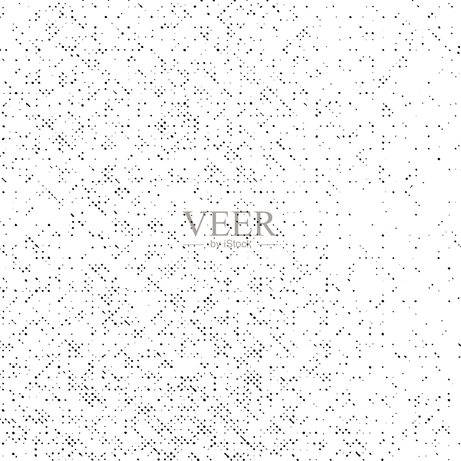 垃圾纹理上的白色背景黑色抽象插画图片素材