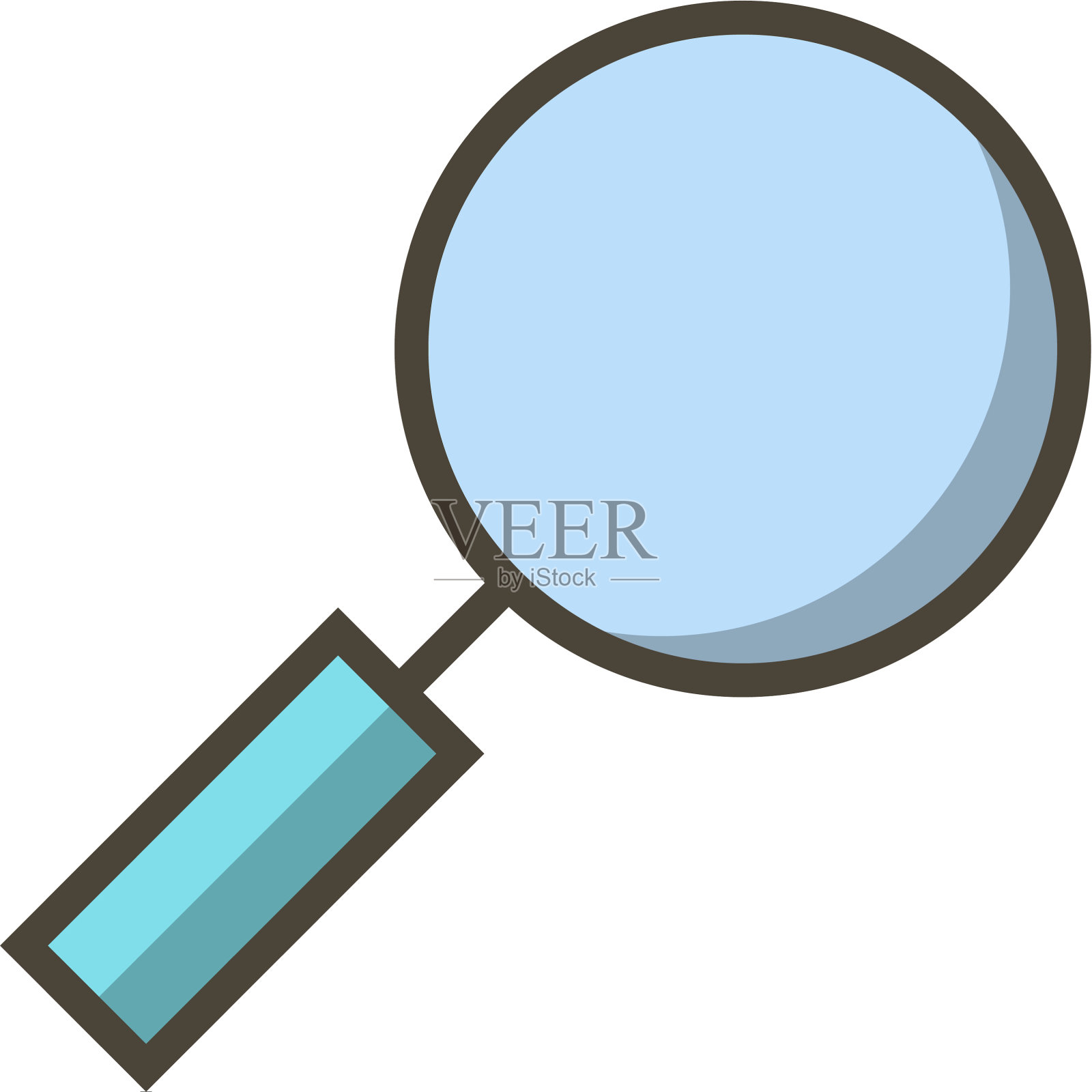 放大镜图标图标素材