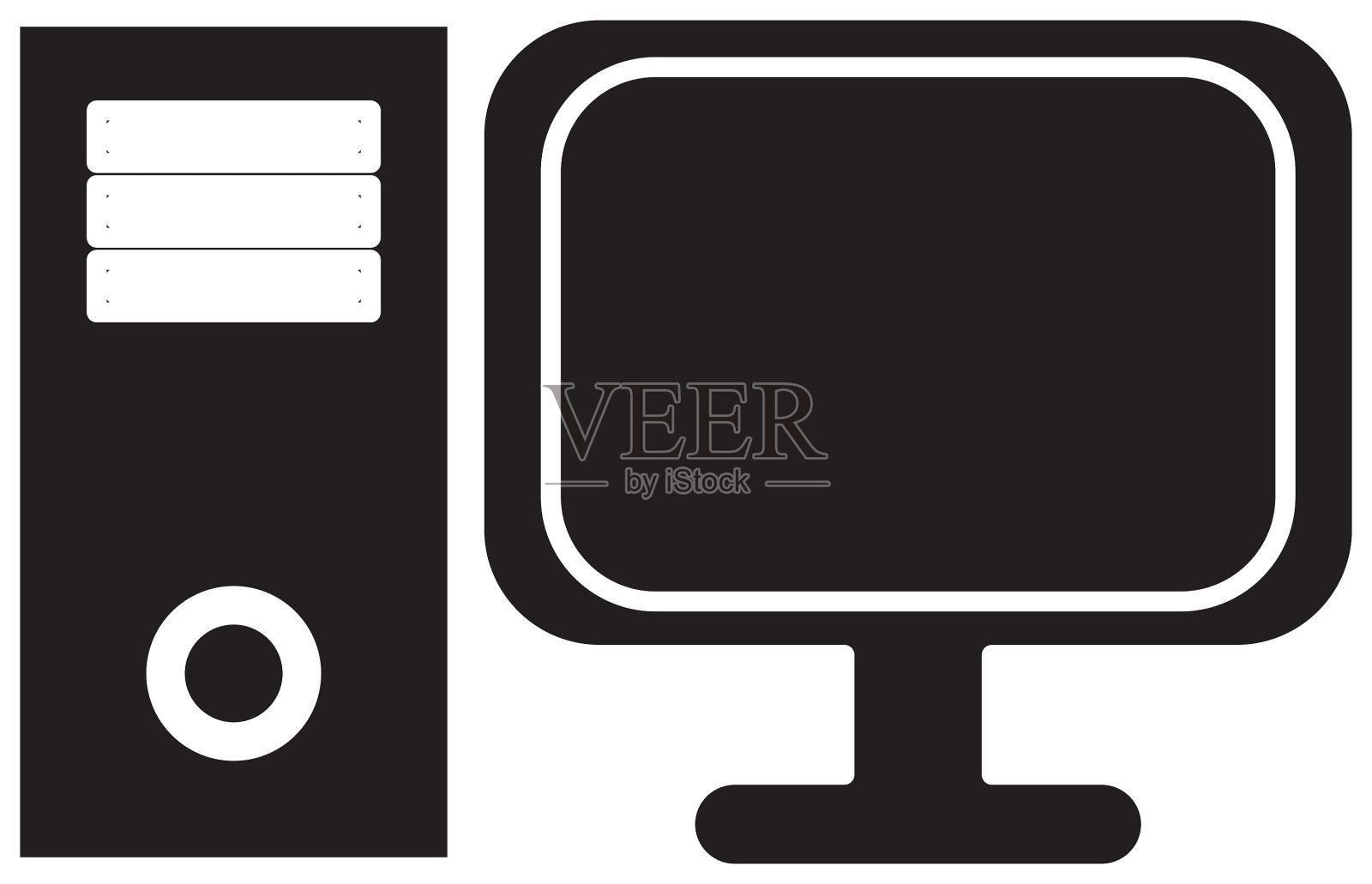 台式电脑图标图像图标素材