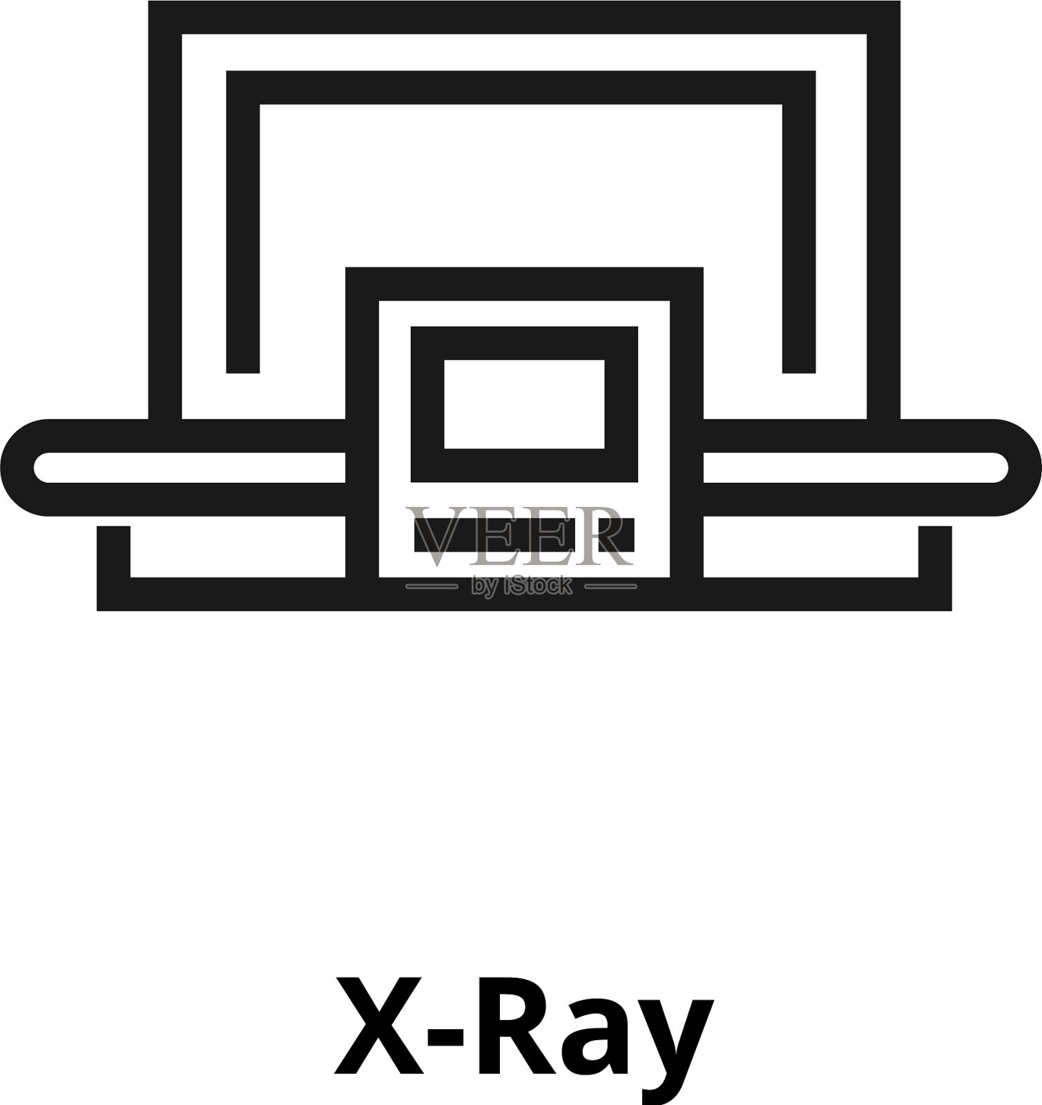 x射线线图标图标素材