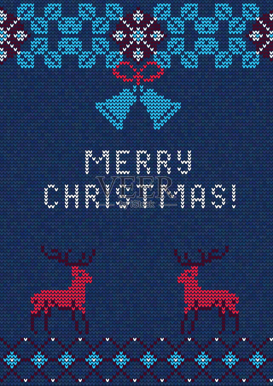 圣诞毛衫27插画图片素材