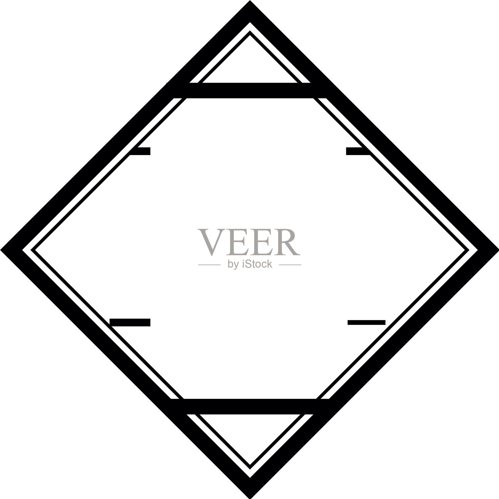 装饰框的图标设计元素图片