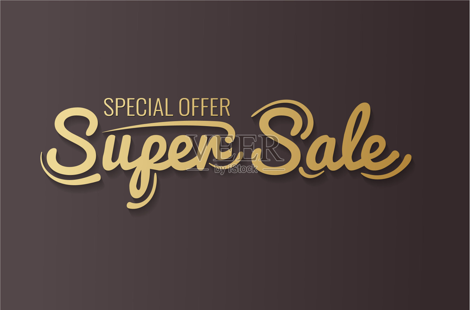 销售横幅模板紫色设计元素图片