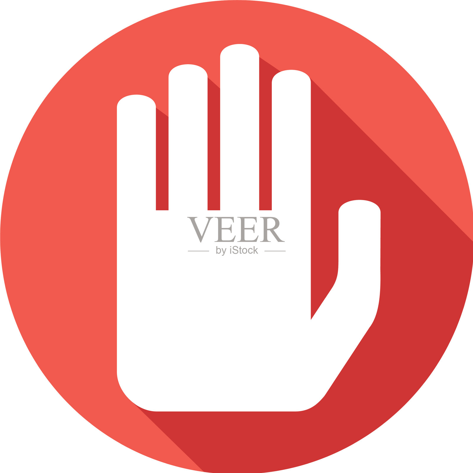 停车标志图标插画图片素材