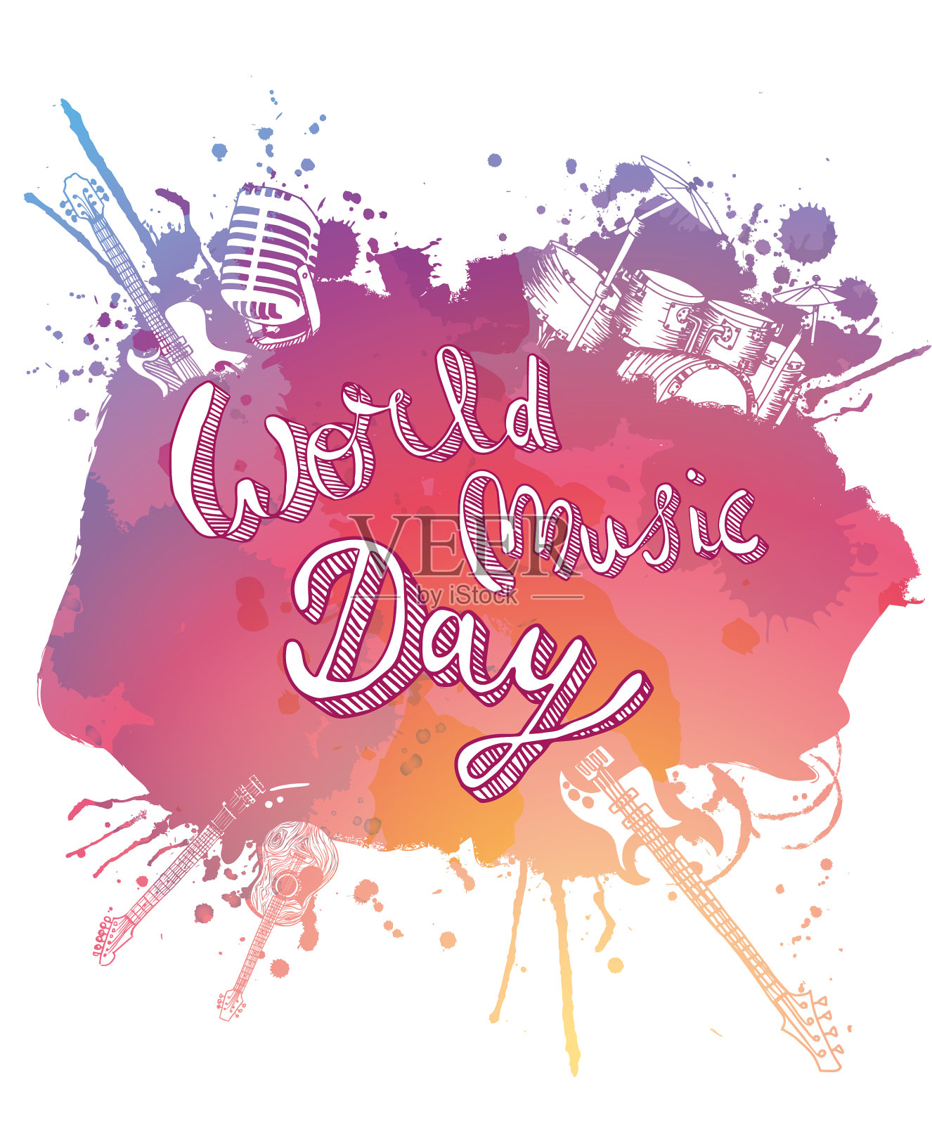 世界音乐天设计元素图片