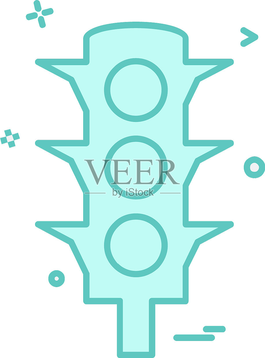 交通图标设计插画图片素材