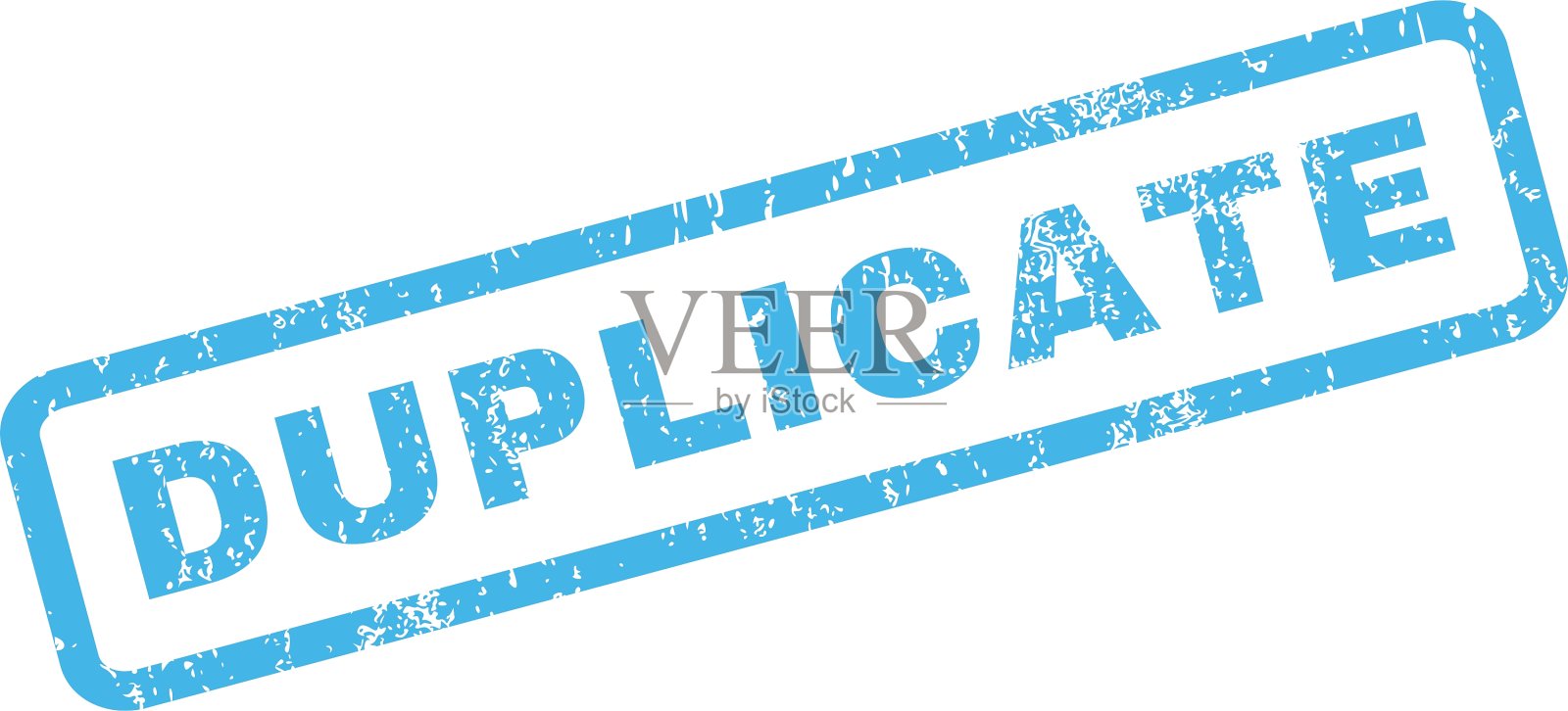 重复的橡皮图章插画图片素材