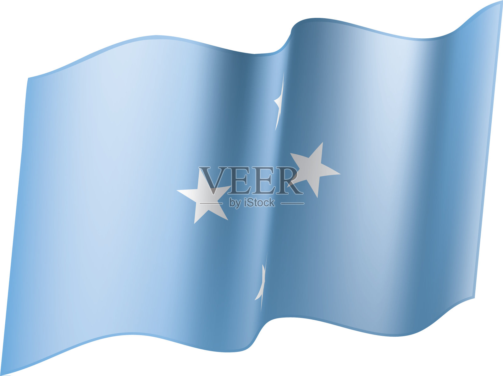 密克罗尼西亚联邦旗设计元素图片