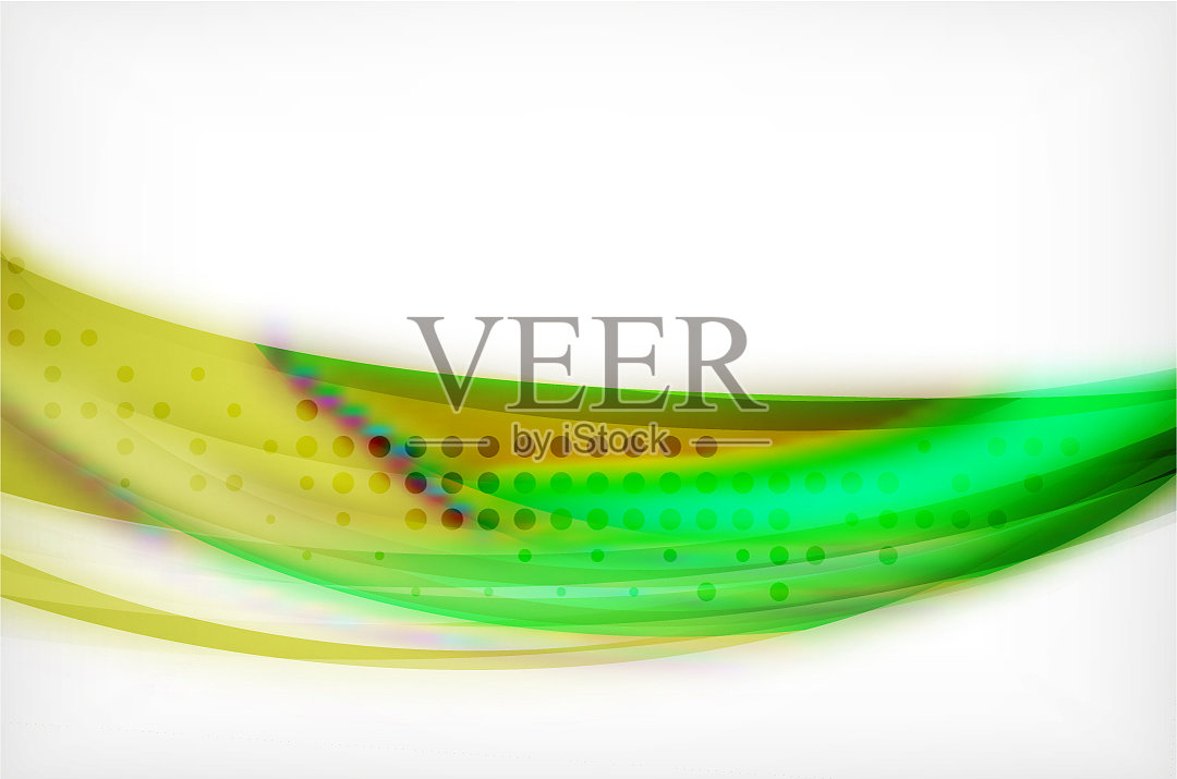 时尚波背景插画图片素材