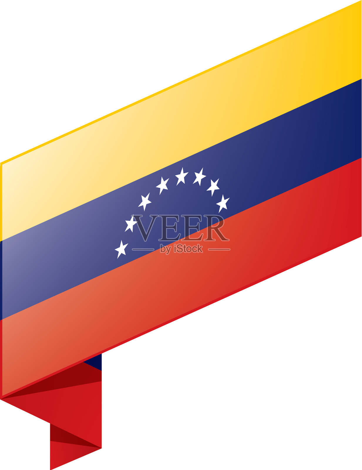委内瑞拉国旗设计元素图片