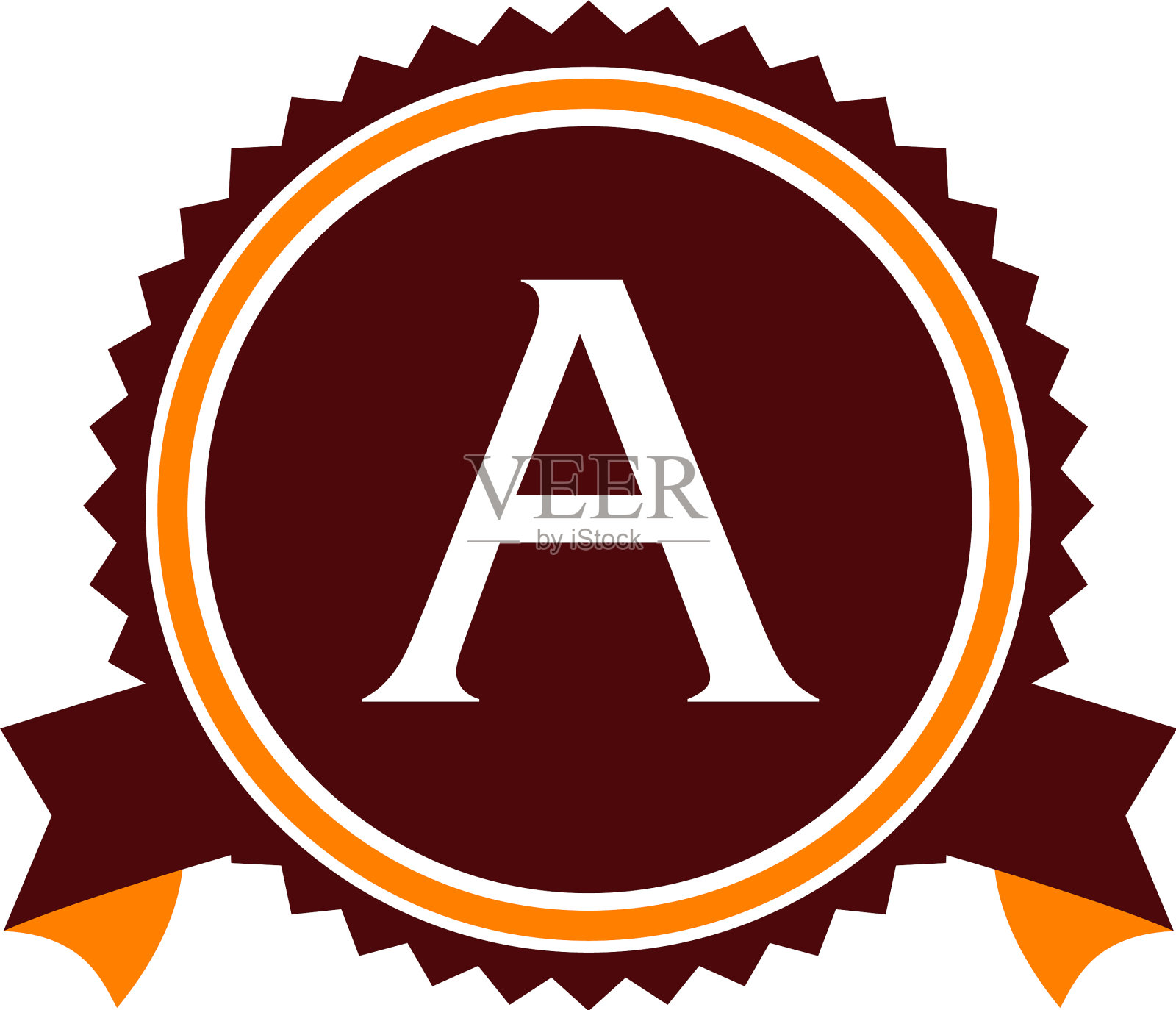 现代解决方案字母a设计元素图片