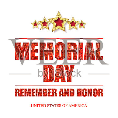 纪念日背景艺术插画图片素材