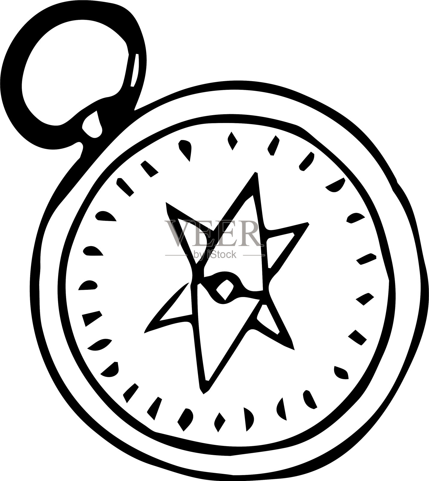 抽象的垃圾涂鸦手绘设计元素图片