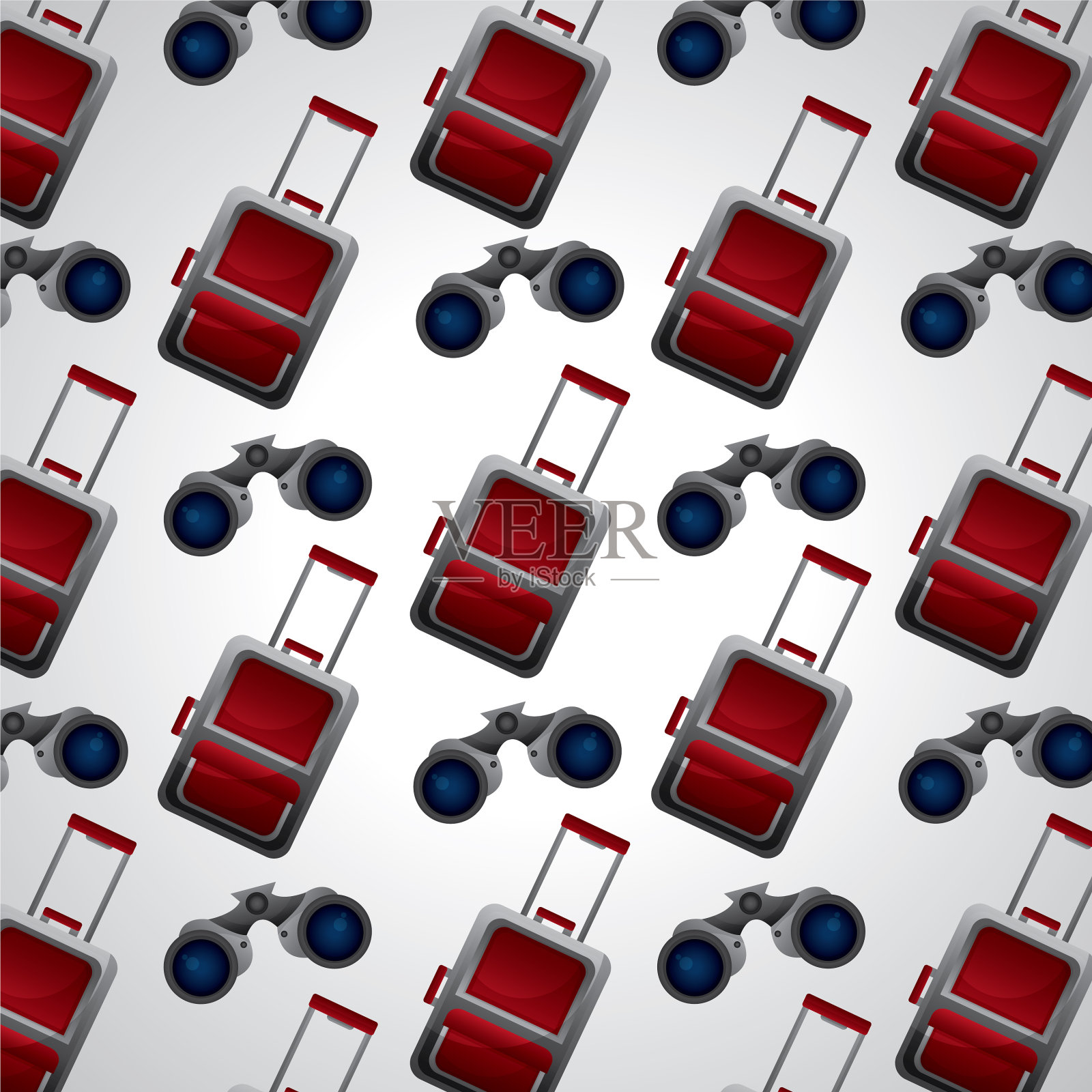 环游世界插画图片素材