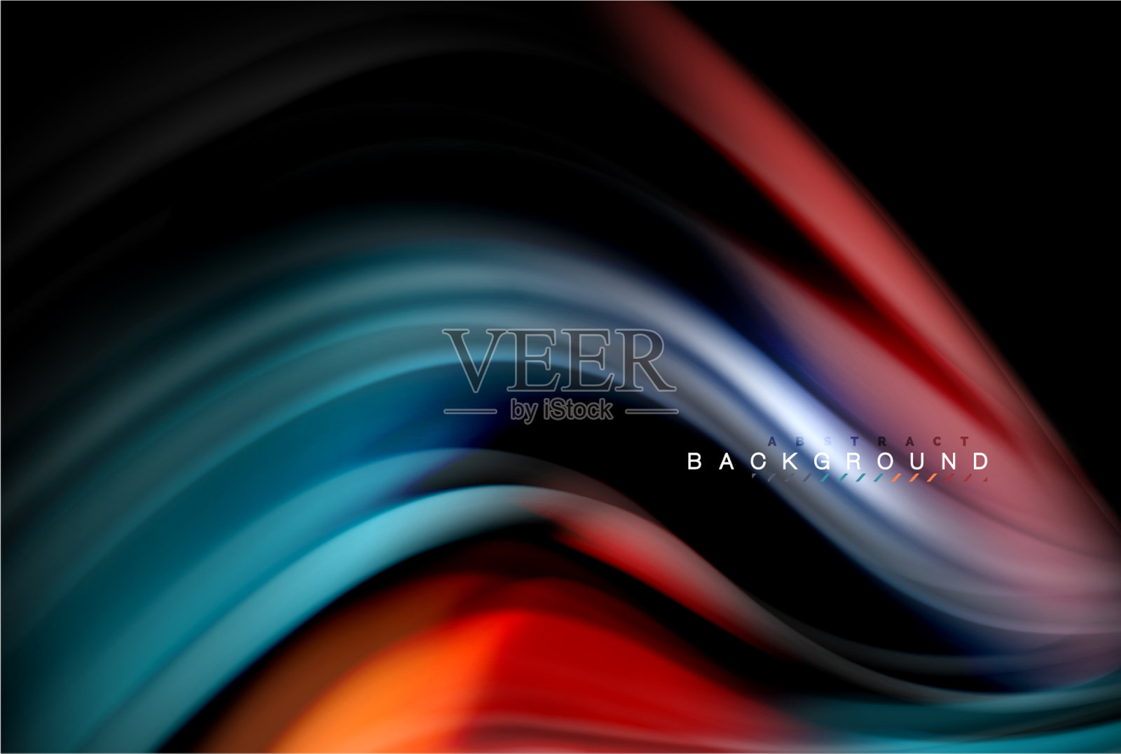 流动的液体颜色设计彩色大理石或插画图片素材