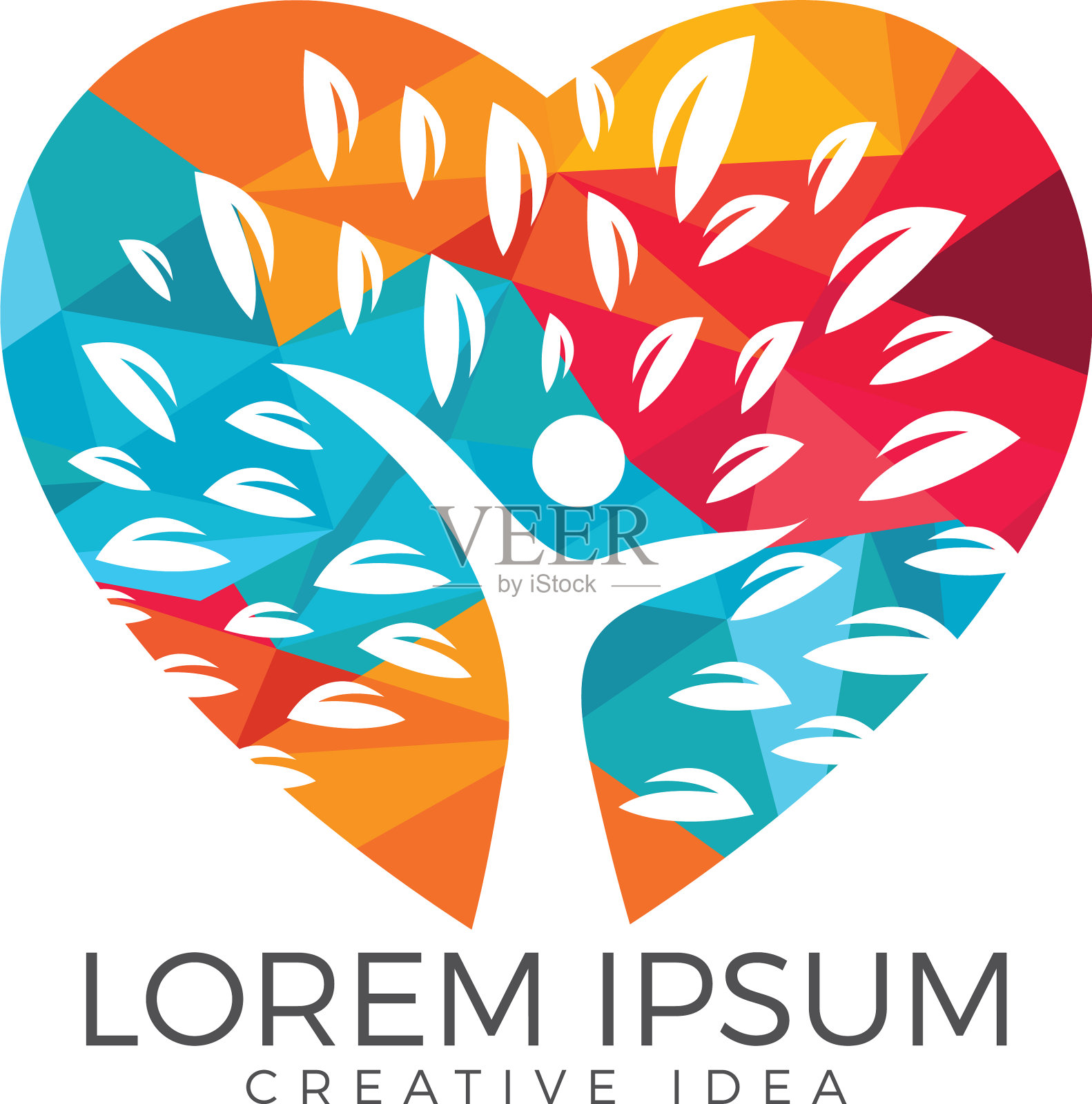 整体健康标志设计设计元素图片