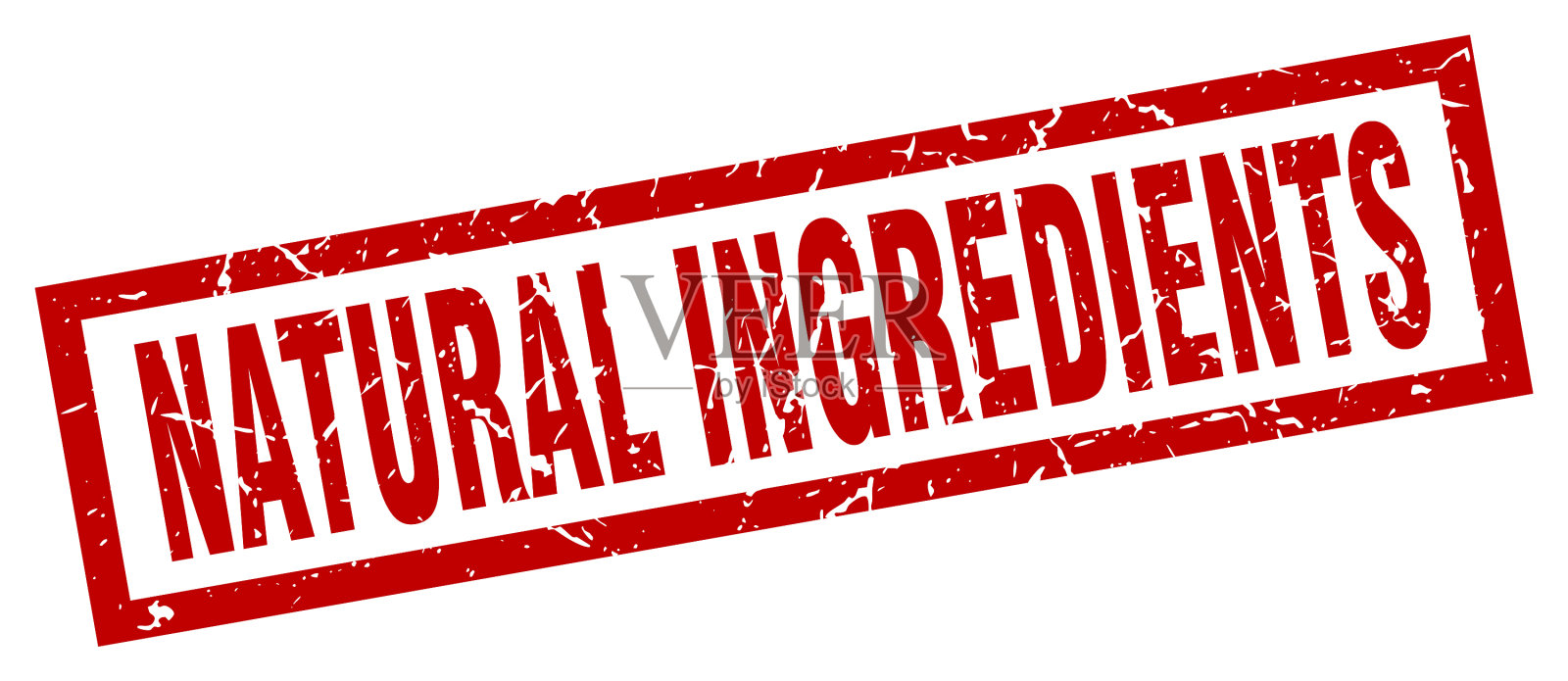 方形垃圾红色天然成分邮票插画图片素材