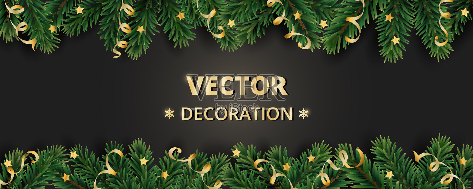 寒假背景与圣诞节相邻插画图片素材