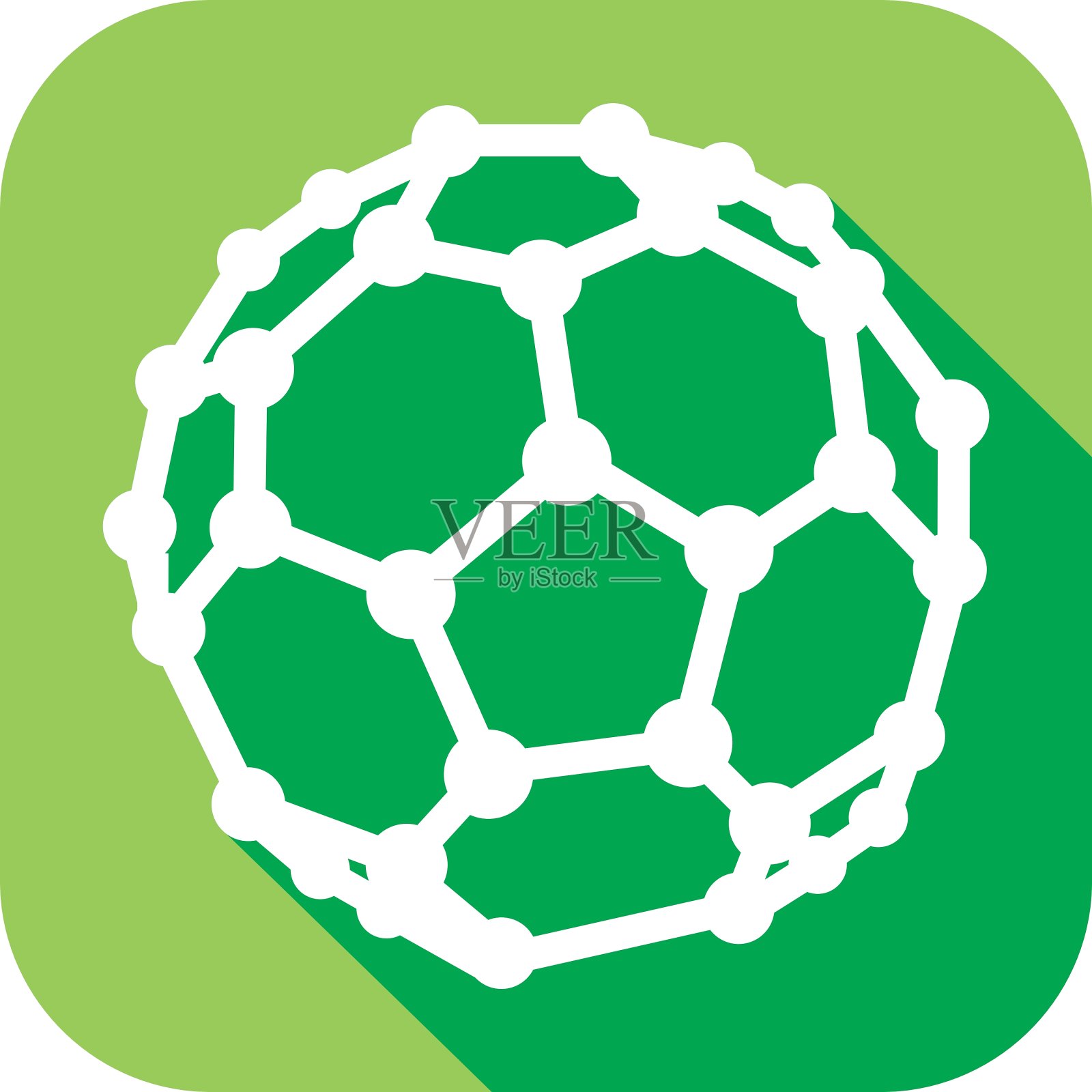 分子结构图标插画图片素材