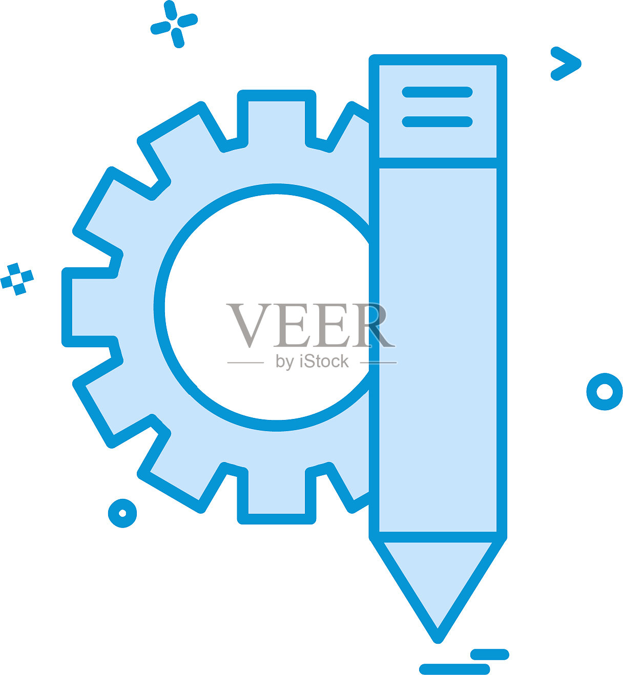 齿轮图标设计插画图片素材