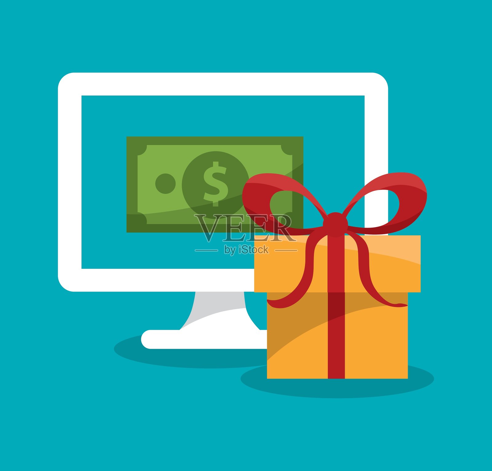 计算机与数字营销设计插画图片素材