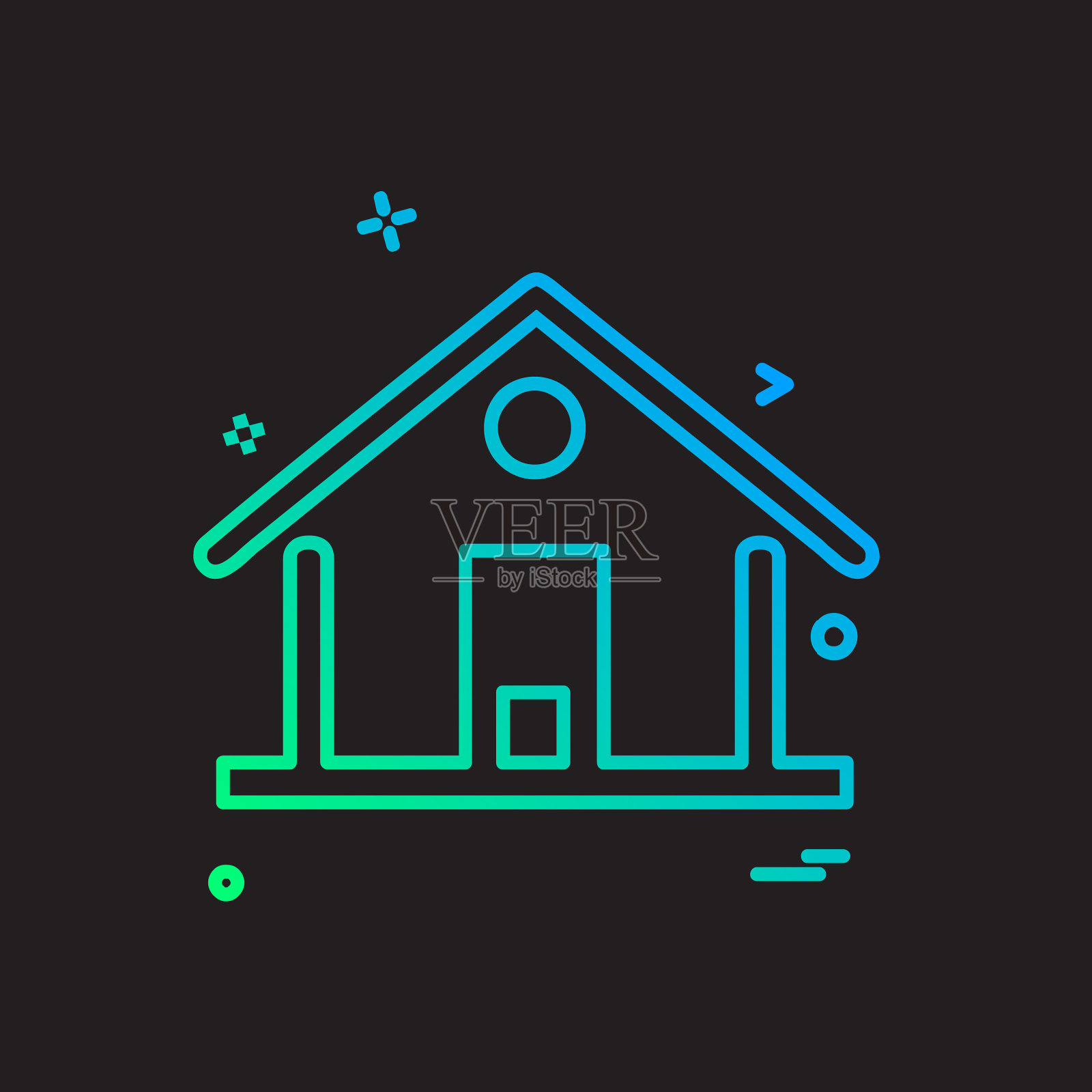 家图标设计插画图片素材