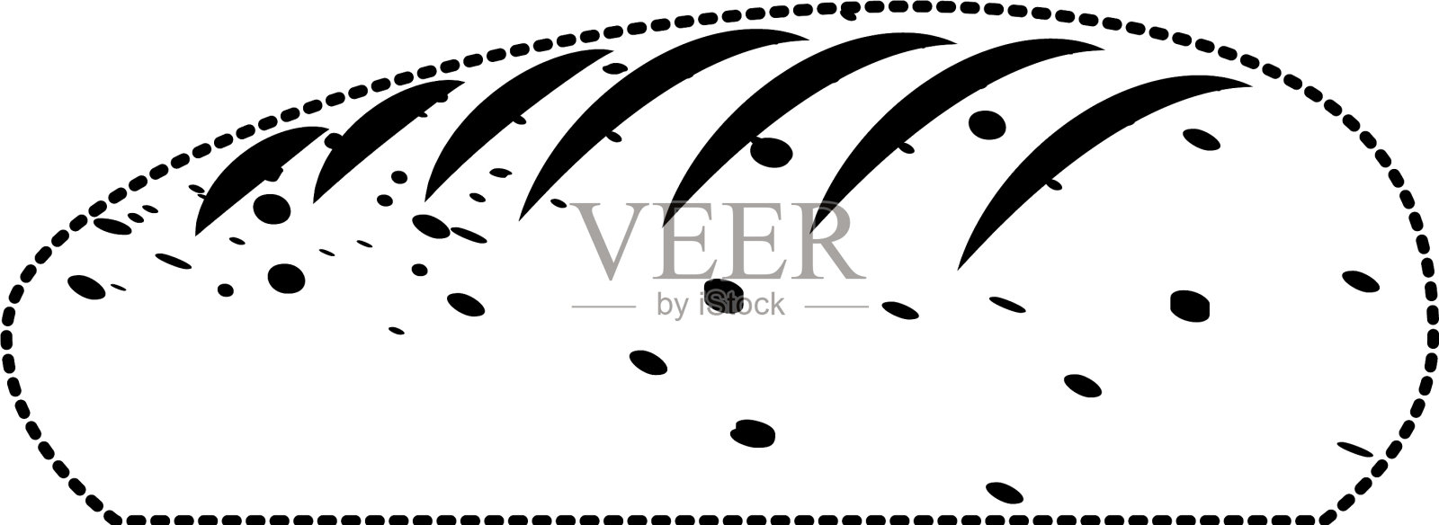 面包图标图像设计元素图片