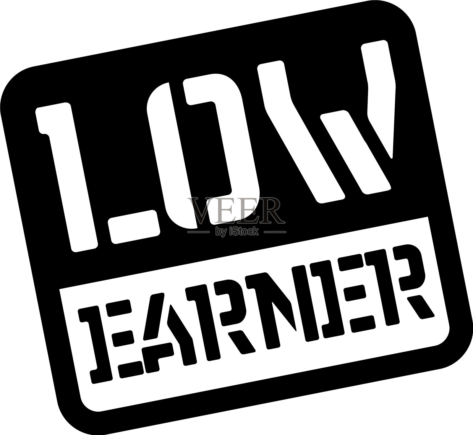 低收入者模板邮票设计元素图片