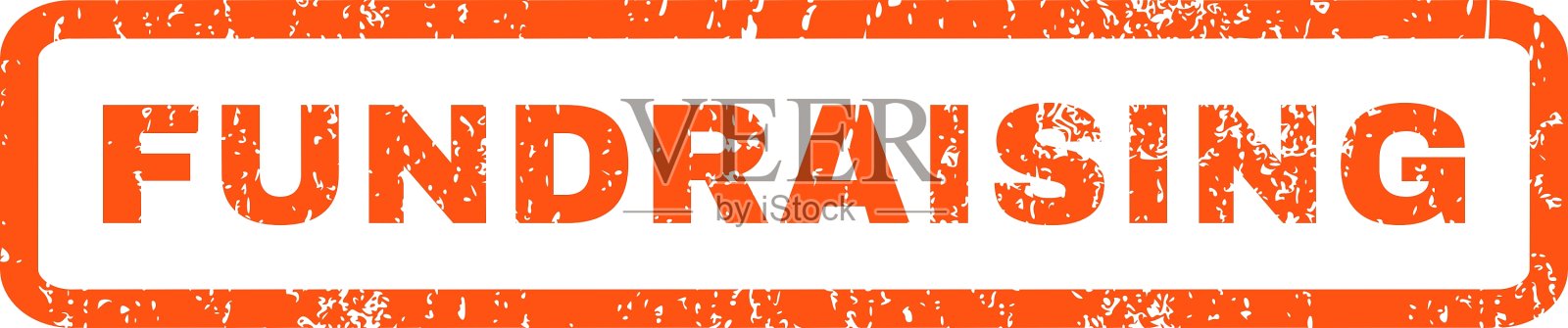 筹款橡皮图章插画图片素材