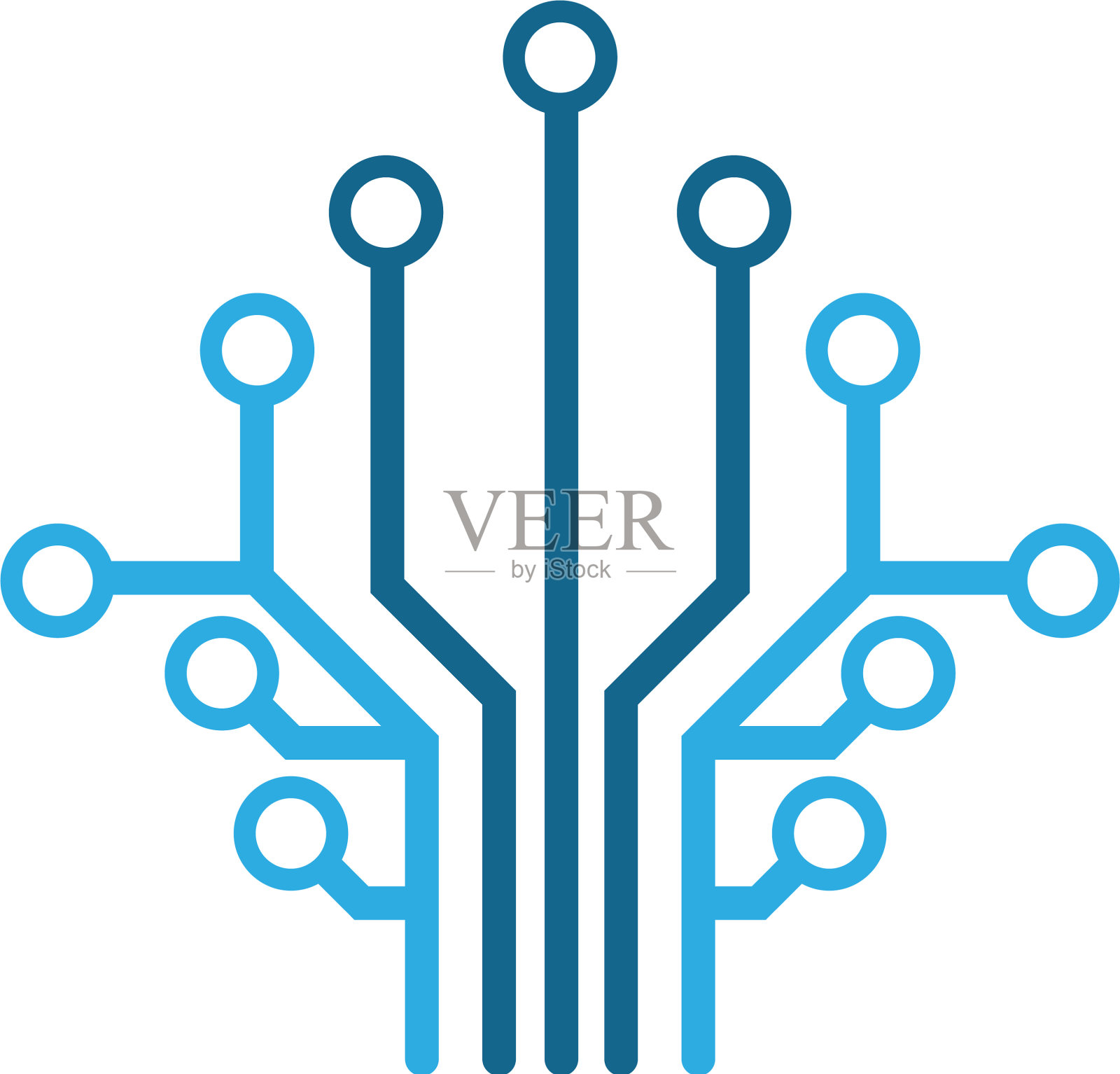 电路符号设计设计元素图片